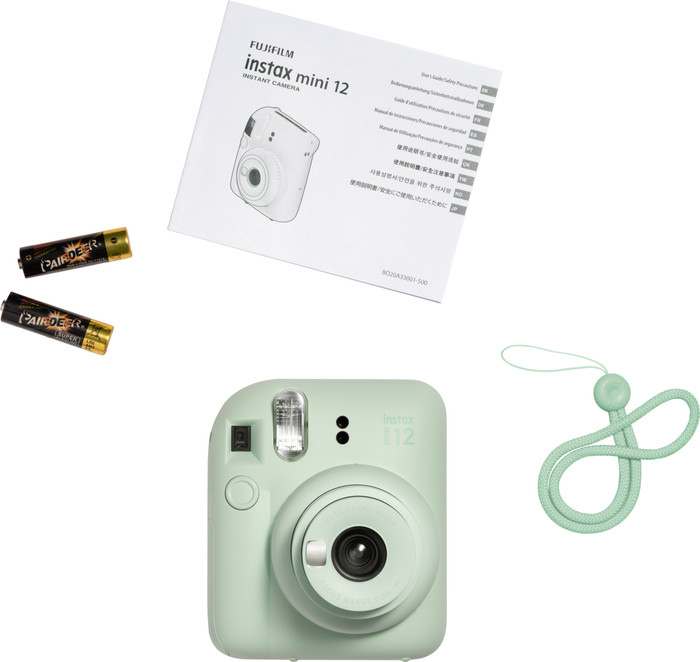 Fujifilm instax Mini 12 Mint Green + Photo Paper (20 units) null