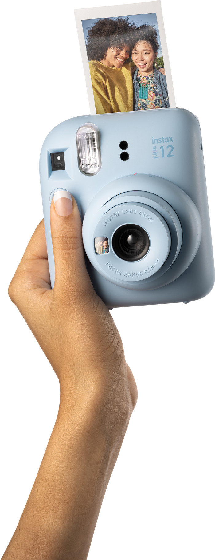 Fujifilm Instax Mini 12 Pastel Blue produkt in gebrauch