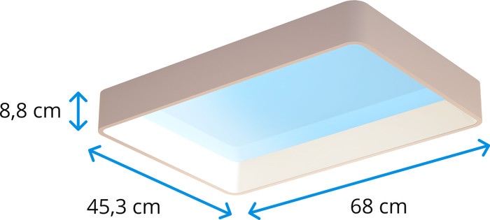 Philips Skylight Daglichtlamp VitaUp Middelgroot voorkant