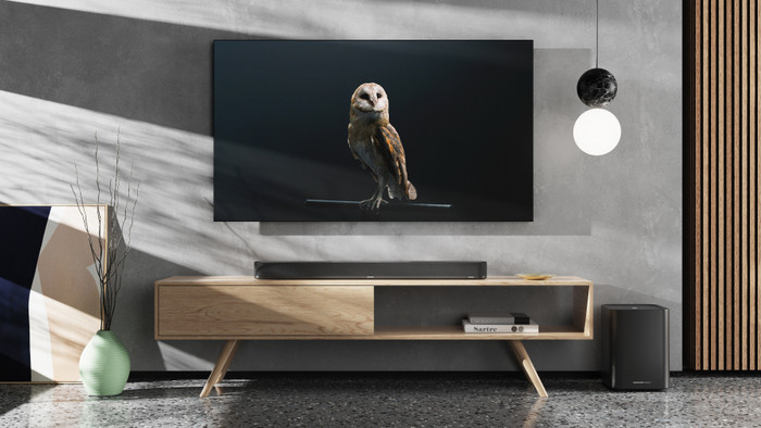 Sennheiser Ambeo Soundbar Plus product in gebruik
