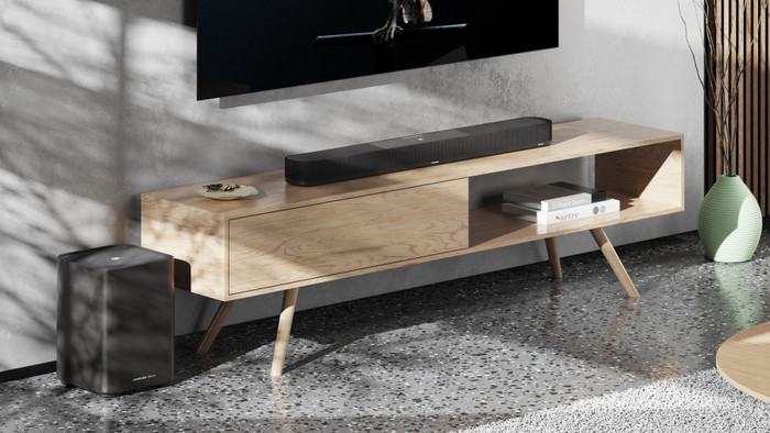 Sennheiser Ambeo Soundbar Plus product in gebruik