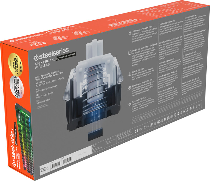 SteelSeries Apex Pro TKL Wireless 2023 Qwerty null