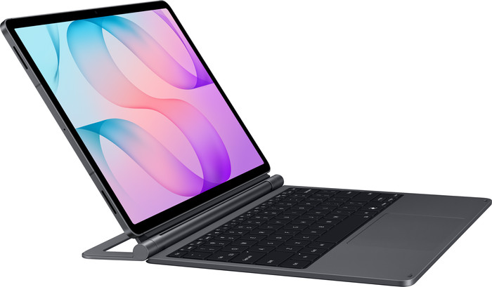 Samsung Galaxy Tab S12 Plus 12,6 inch 256GB Wifi Grijs + Toetsenbord QWERTY achterkant