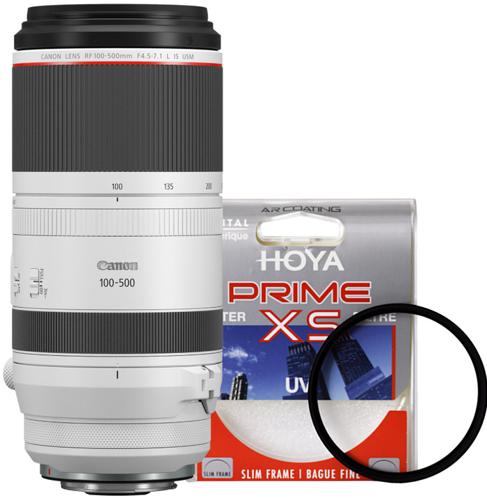Canon RF 100-500mm f/4.5-7.1L IS USM + Hoya UV Filter Main Image