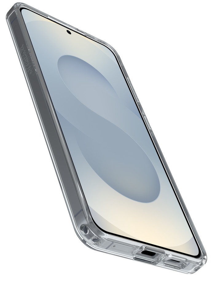 OtterBox Symmetry Samsung Galaxy S26 Plus Back Cover with Magnet Transparent left side