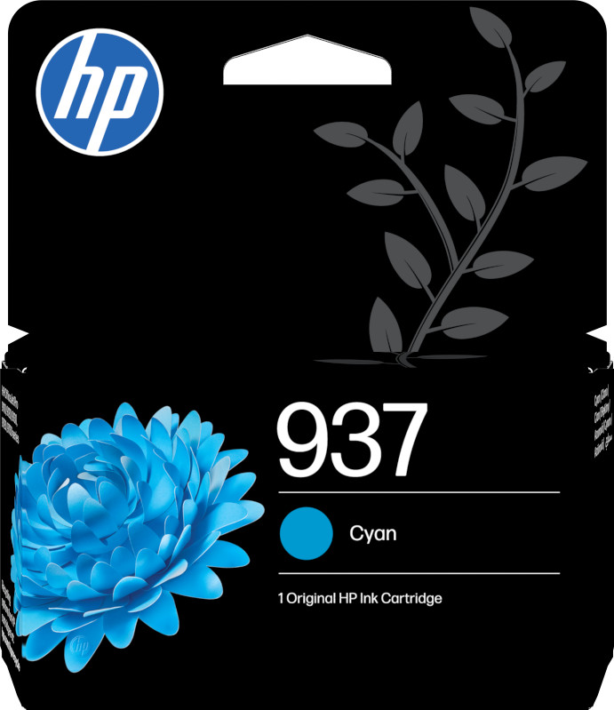 HP 937 Cartridge Cyan Main Image