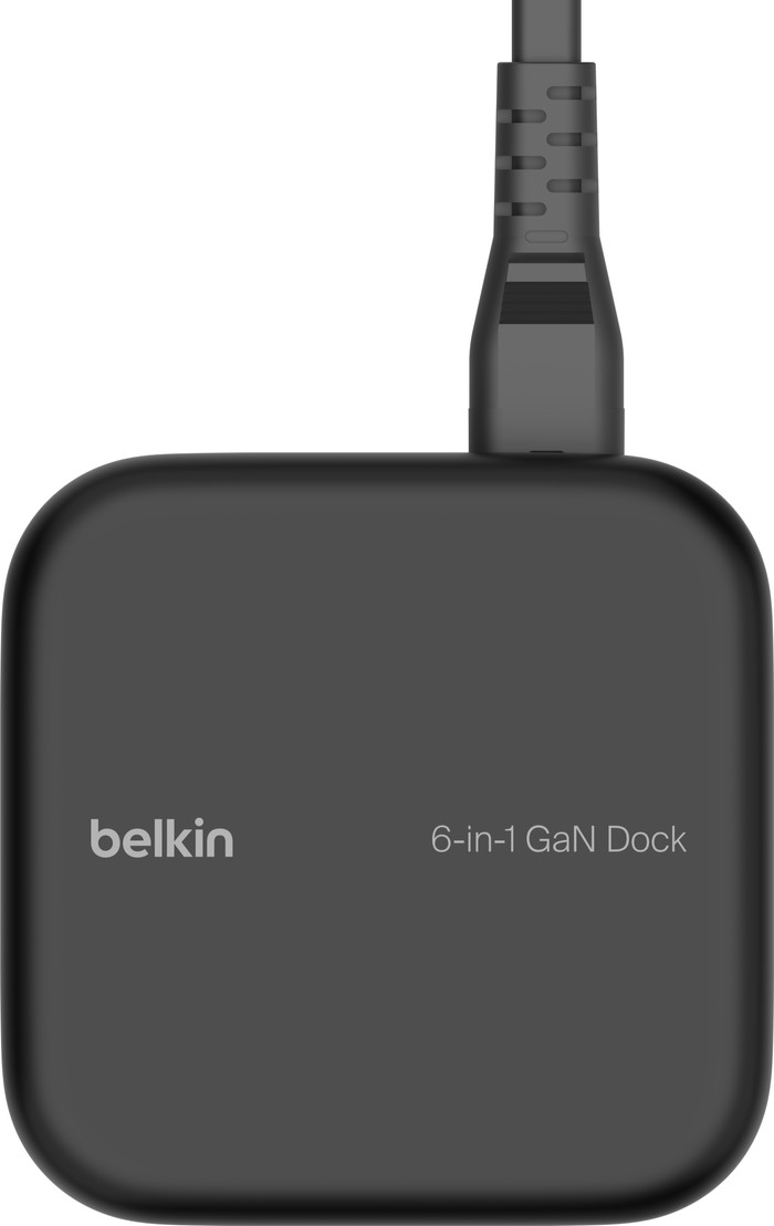 Belkin Core 6-in-1 GaN USB-C 96W Docking Station bovenkant