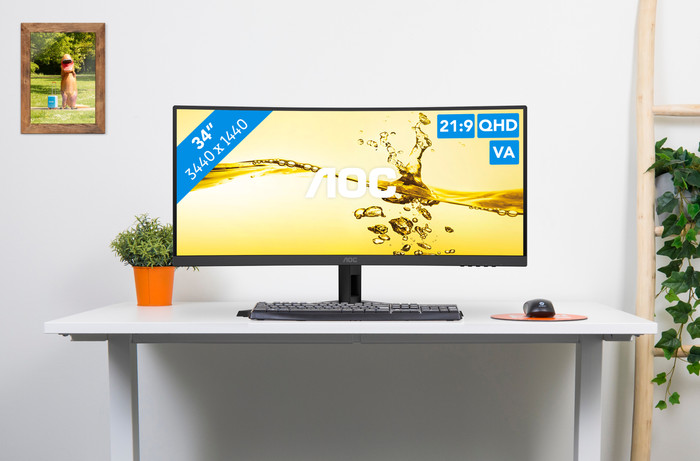 AOC CU34B3E Curved visual leverancier