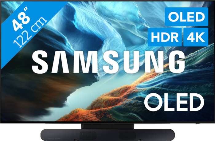 Samsung OLED 48" S90H (2026) + Samsung HW-S60D Zwart (2024) Main Image