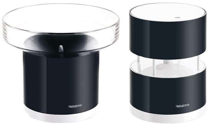 Netatmo Wandbeugel voor Regen- en Windmeter voorkant