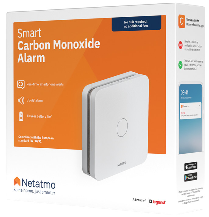 Netatmo Koolmonoxidemelder 74-055 verpakking
