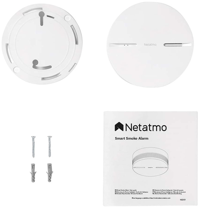 Netatmo Slimme Rookmelder (10 jaar) 5-Pack binnenkant