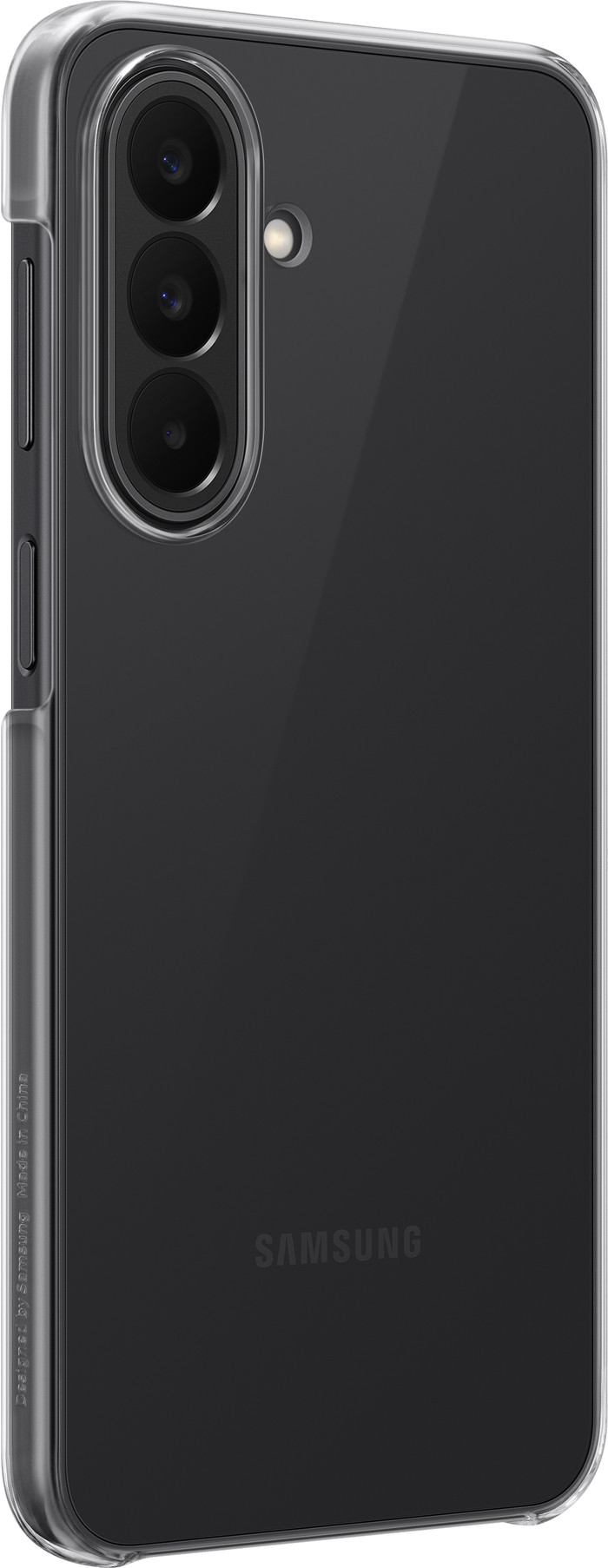 Samsung Galaxy A27 Card Slot Back Cover Transparant rechterkant