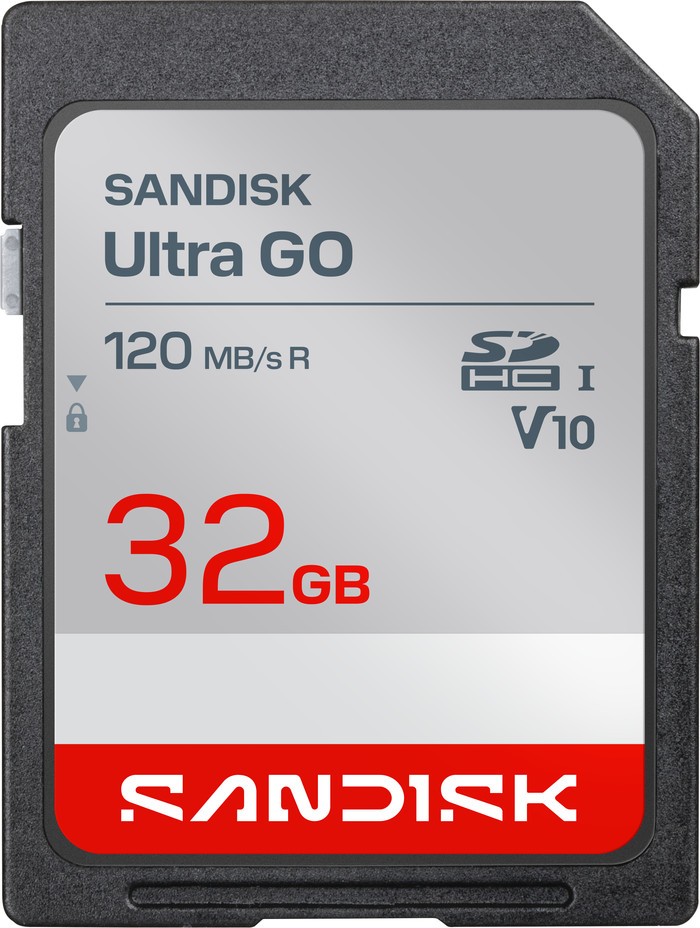SANDISK Ultra GO SDHC 32GB 120MB/s Main Image