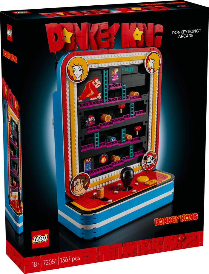 LEGO Super Mario Donkey Kong Arcadekast 72051 verpakking