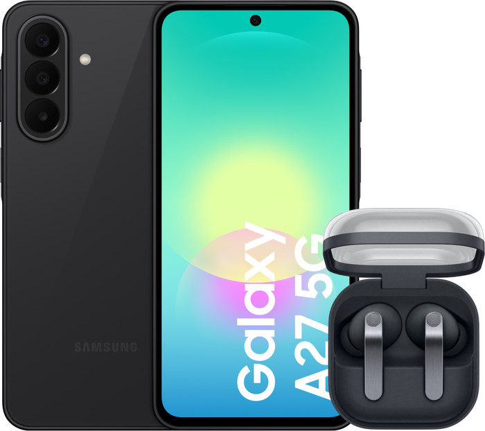 Samsung Galaxy A27 256GB Zwart 5G + Samsung Galaxy Buds4 Main Image