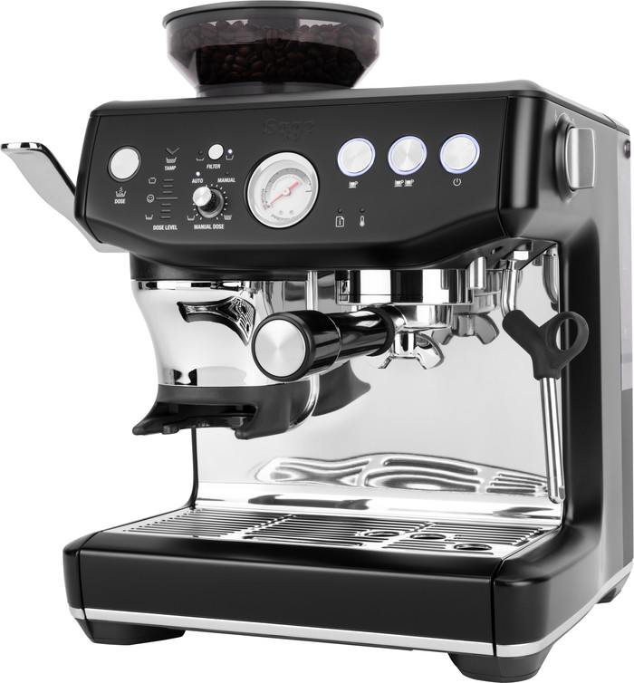 Sage Barista Express Impress Trüffelschwarz rechte seite