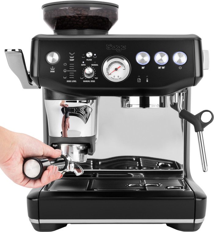 Sage Barista Express Impress Trüffelschwarz null