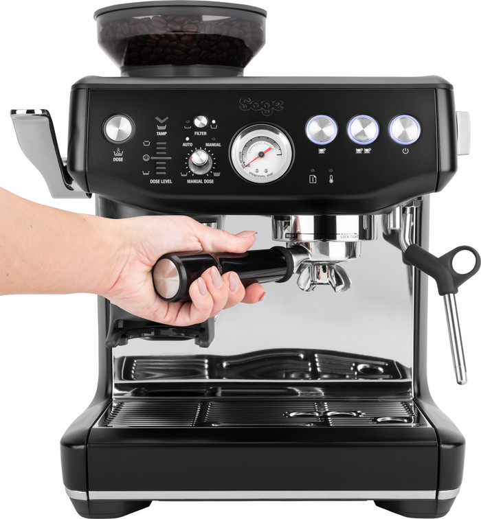 Sage Barista Express Impress Trüffelschwarz null
