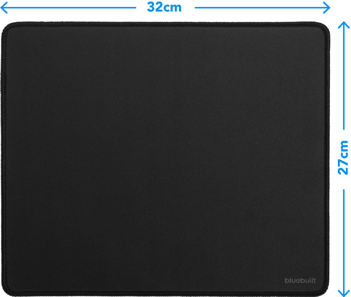 BlueBuilt Gaming Muismat L 27 x 32 cm null