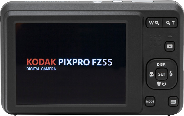 Kodak FZ55 Zilver achterkant