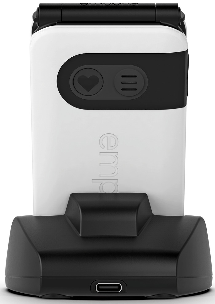 Emporia Simplicity Glam Senioren Telefoon Wit null