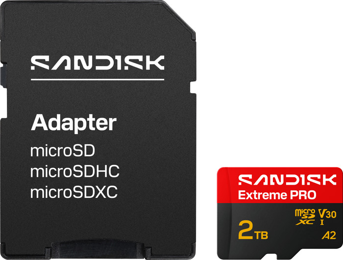 SANDISK Extreme PRO microSDXC 2TB 250MB/s Main Image