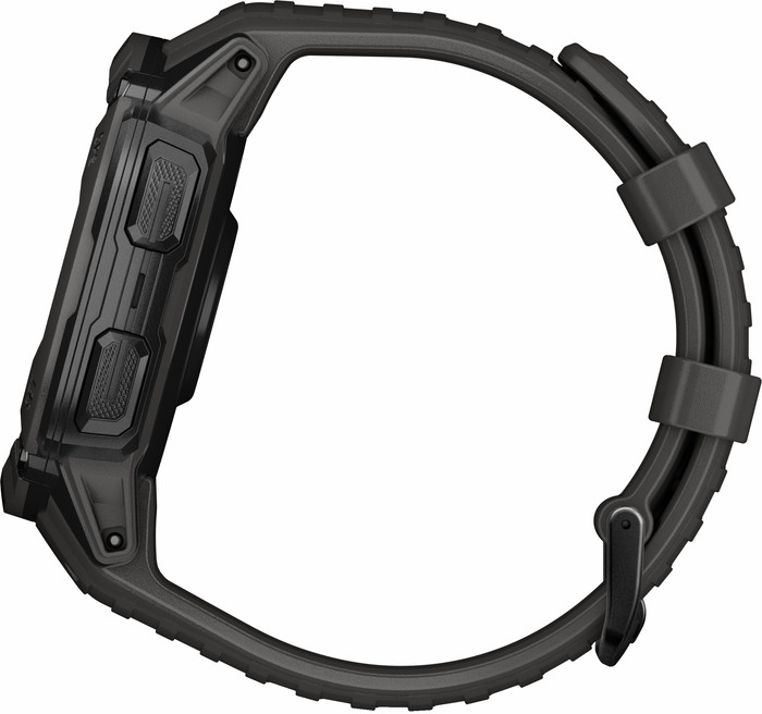 Garmin Instinct 2X Solar Graphite left side