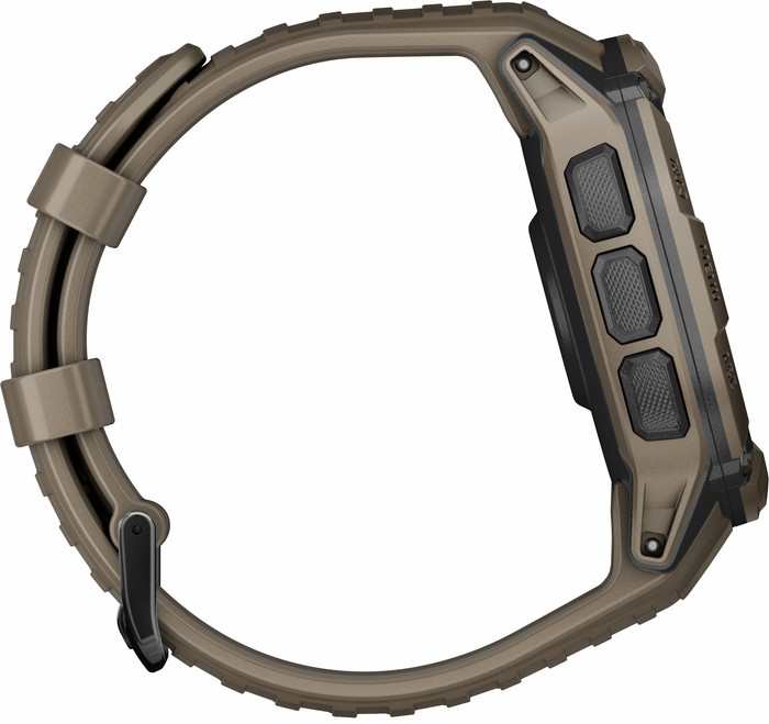 Garmin Instinct 2X Solar Tactical Edition Bruin rechterkant