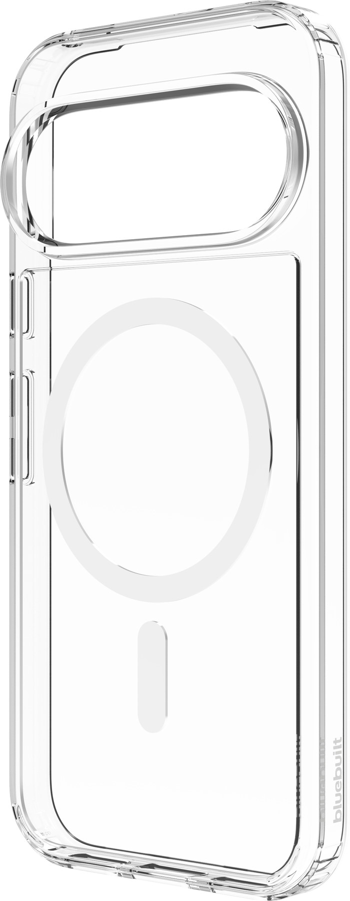 BlueBuilt Protective Back Cover met Magneet Google Pixel 11 Pro Transparant rechterkant