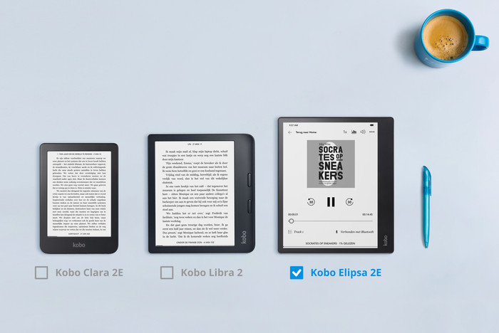 Kobo Elipsa 2E + Sleep Cover Zwart visual Coolblue 1