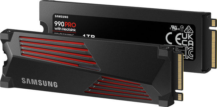 Samsung 990 Pro 1TB Heatsink NVMe SSD null