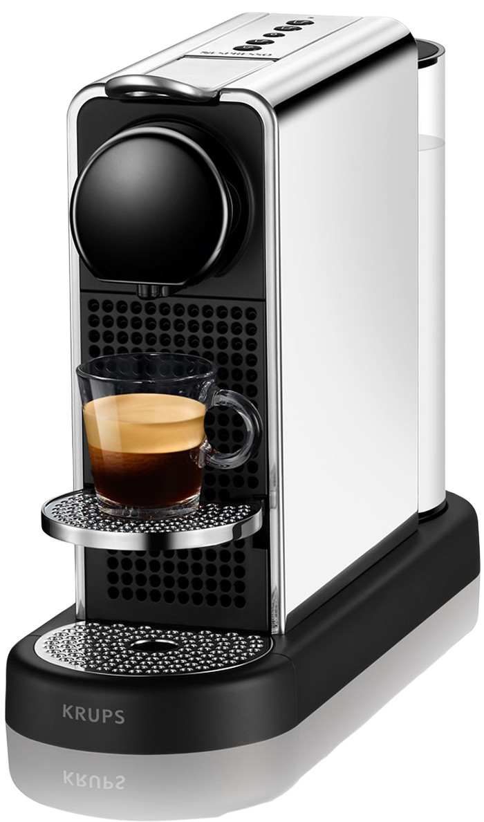 Krups Nespresso CitiZ Platinum XN610D Stainless Steel null