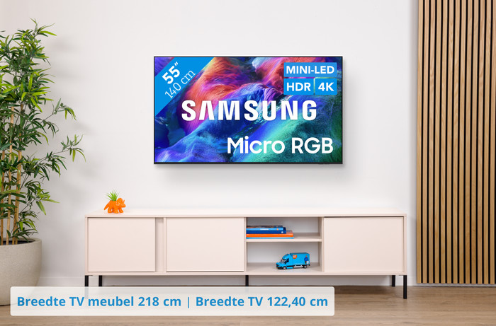 Samsung Micro RGB 55" R85H (2026) visual Coolblue 2