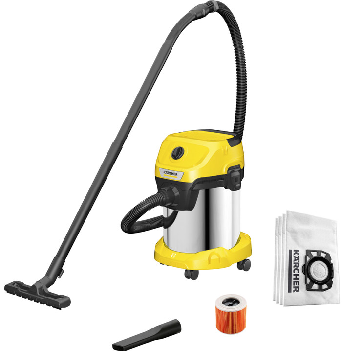 Karcher WD 3 S V-17/4/20 + stofzuigerzakken (4x) Main Image