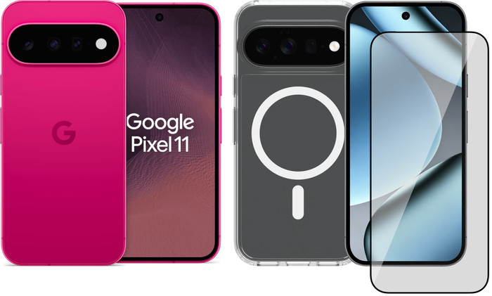 Google Pixel 11 512GB Roze 5G + Accessoirepakket Main Image