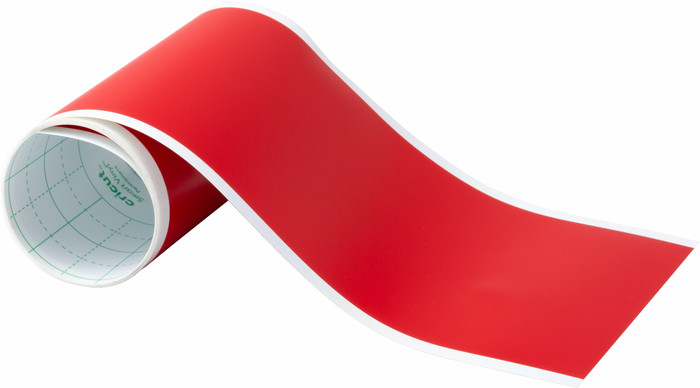 Cricut Smart Vinyl Permanent Joy Matte Red 14x122cm left side