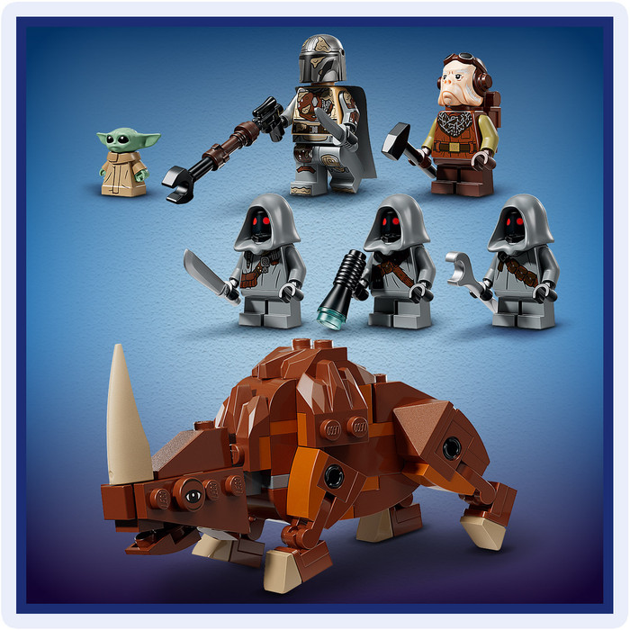 LEGO Star Wars Offworld Sandcrawler en Mudhorn 75453 detail
