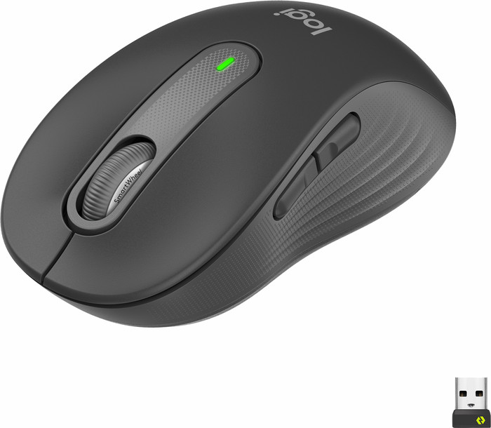 Logitech Signature M650 Wireless Mouse Graphite Main Image