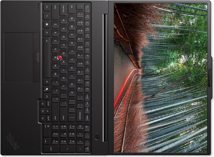 Lenovo ThinkPad P16s Gen 5 (Intel) Copilot+ PC - 21XE0086MH QWERTY bovenkant