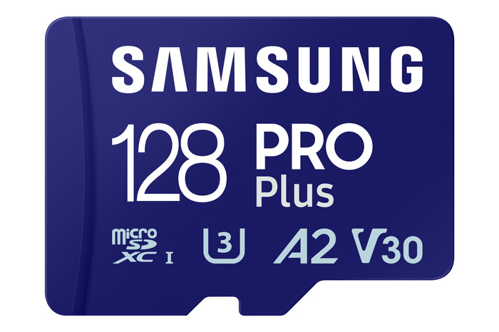 Samsung MicroSDXC PRO Plus 128GB 130MB/s voorkant