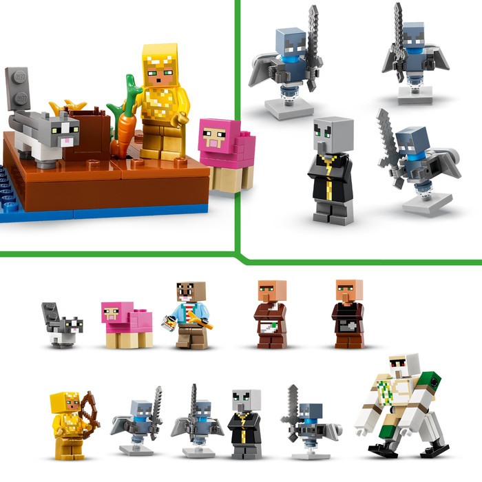 LEGO Minecraft Oproeper Dorpsaanval 21596 visual leverancier