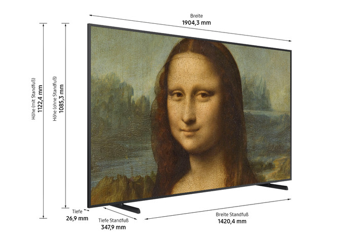Samsung The Frame 85LS03B (2023) visueller lieferant