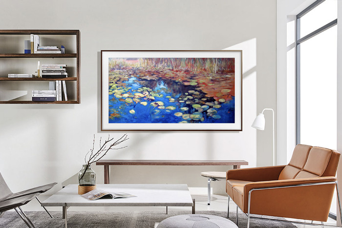 Samsung The Frame 85LS03B (2023) produkt in gebrauch