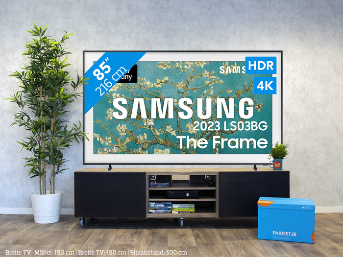 Samsung The Frame 85LS03B (2023) visuelles Coolblue 1