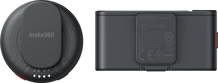 Insta360 Mic Pro Single achterkant
