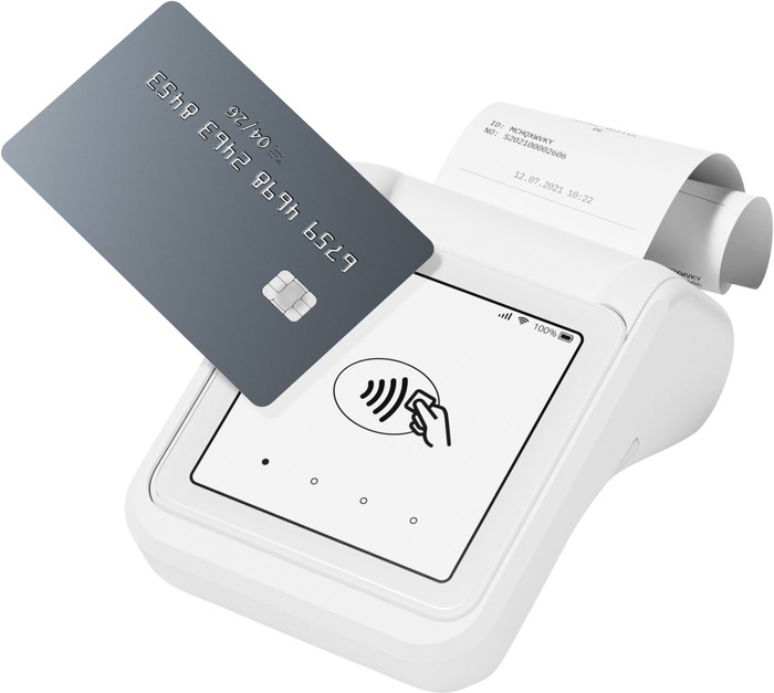 SumUp Solo 4G Portable Card Reader + Charging Dock with Printer null
