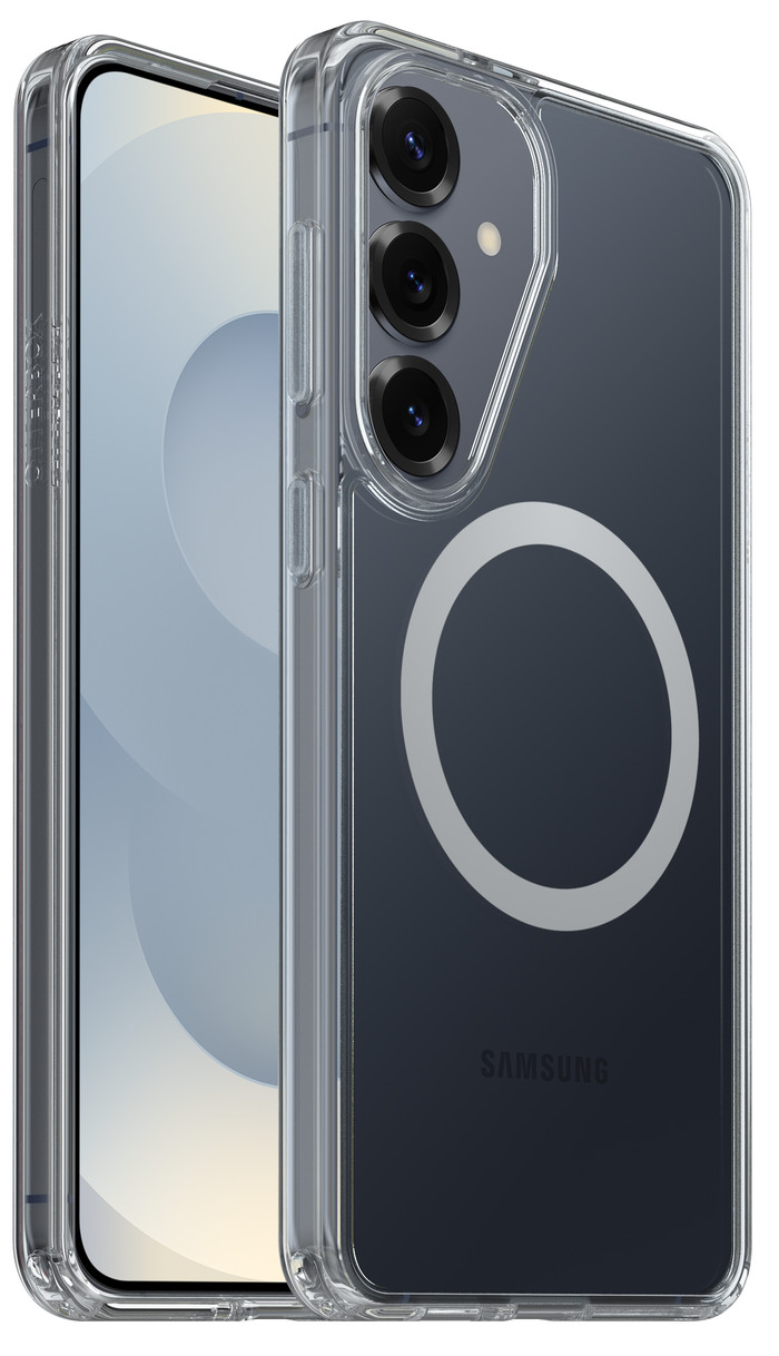 OtterBox Symmetry Samsung Galaxy S26 Plus Back Cover with Magnet Transparent back
