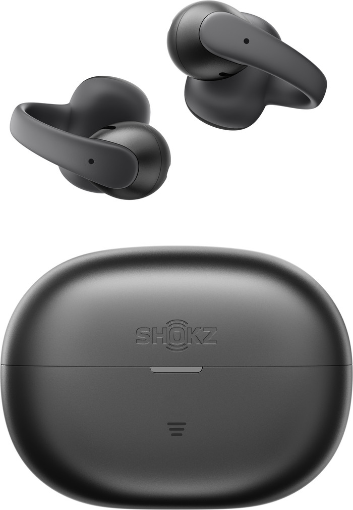 Shokz OpenDots Air Zwart voorkant