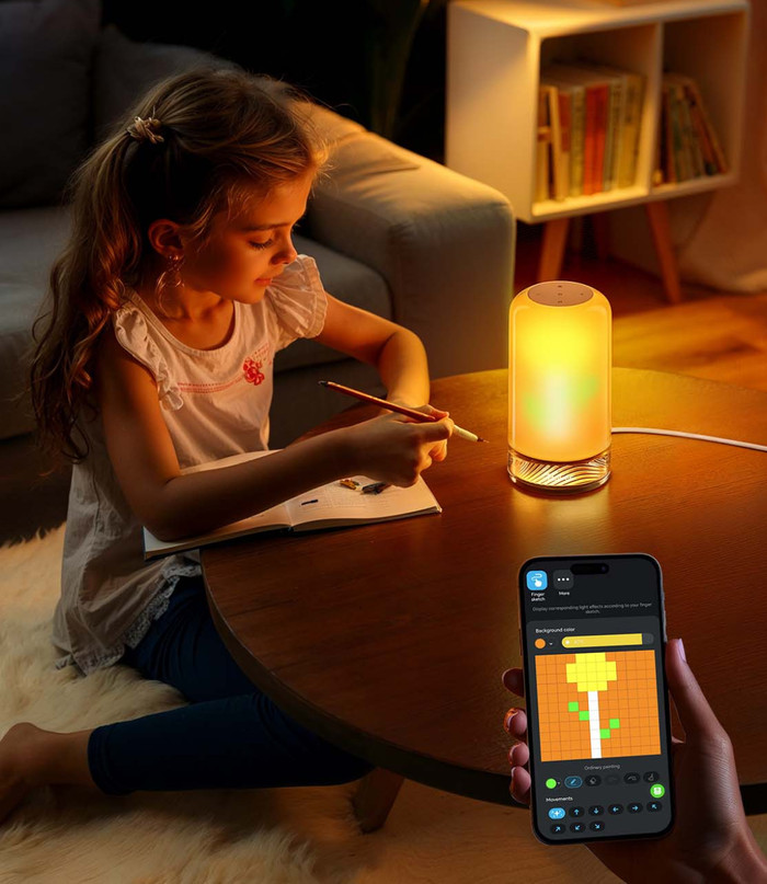 Govee Table Lamp 2 product in gebruik